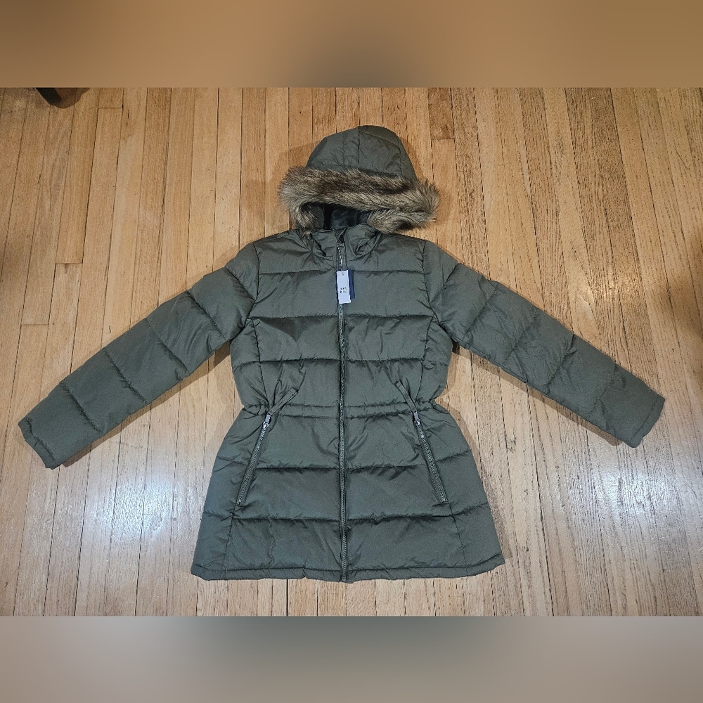 GAP ColdControl Max Puffer Jacket (Small, Green)